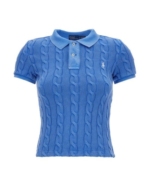 Polo Ralph Lauren Blue Polo Pony Short Sleeve Shirt