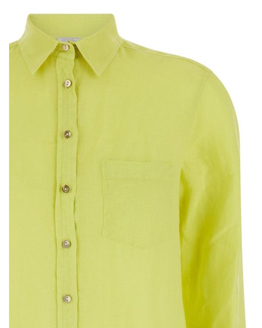 Antonelli Yellow Shirt With Buttons