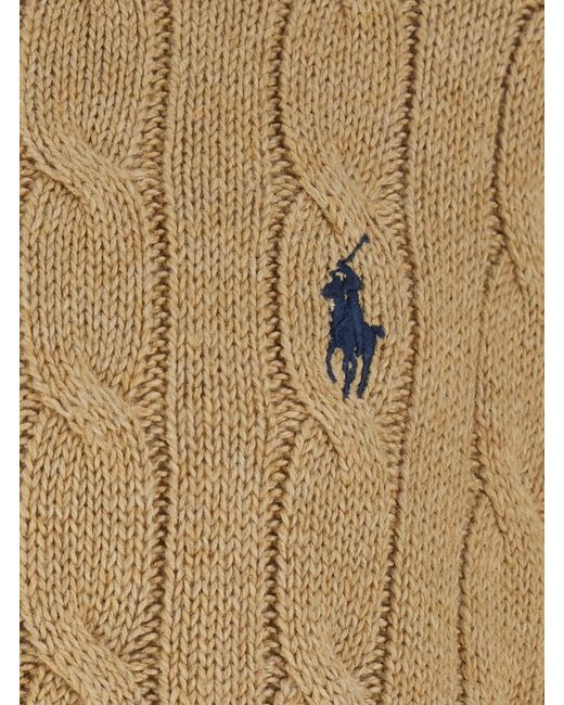 Polo Ralph Lauren Natural Hooded Cardigan Cotton for men