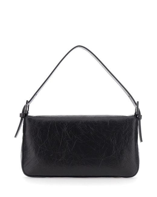 Fendi Black Baguette 26424 Vitello Jamie Look6