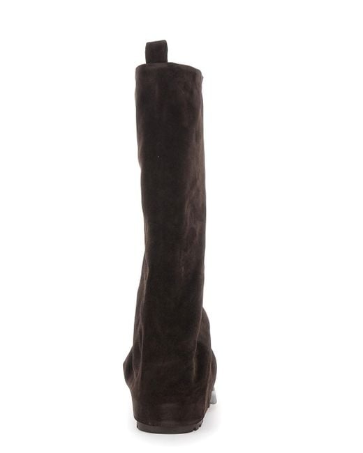 Strategia Black Multilayer Combat Boots With One Block Sole