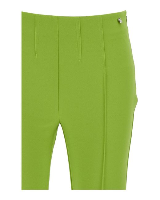 Pantaloni Sartoriali A Vita Alta Verdi di Liu Jo in Green
