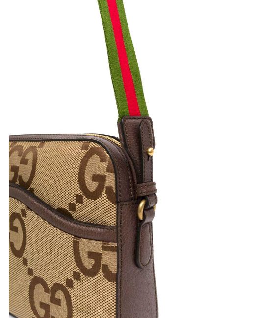 Gucci Natural Gg Jumbo Fabric Crossbody Bag for men