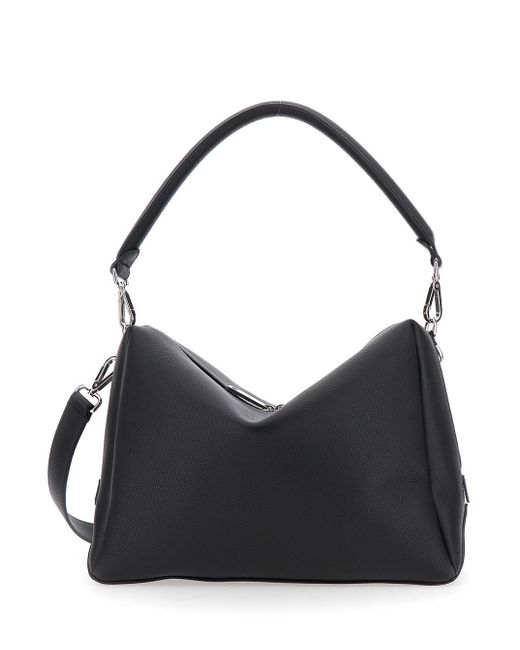 Fendi Black 'Lui Large' Shoulder Bag With Removable Strap for men