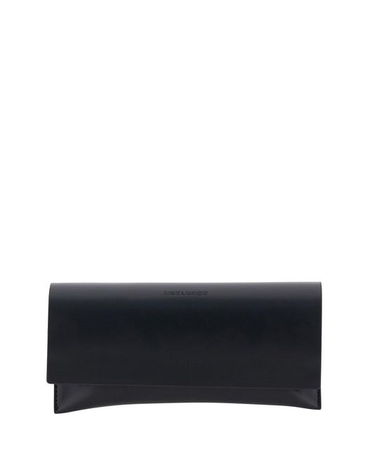 Saint Laurent Black 'Sl 859' Cat-Eye Sunglasses With Embossed Logo Let