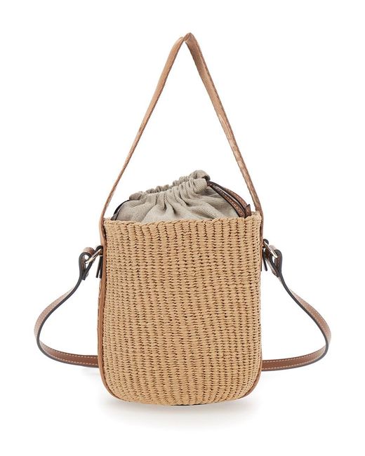 Chloé Natural Small Woody Basket