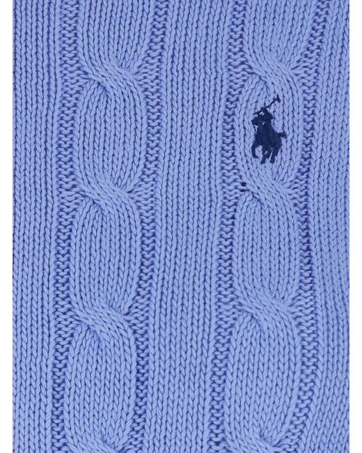Polo Ralph Lauren Blue Crew Neck Sweater