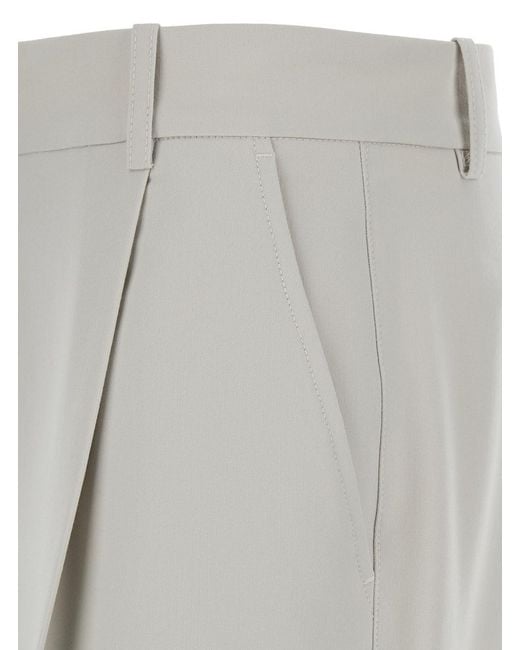 Pinko Gray Pants Paula