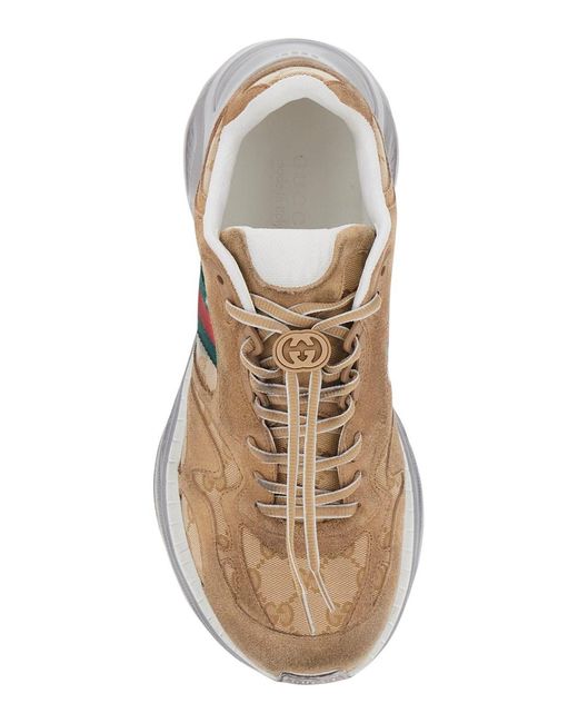 Gucci Brown Sneakers 2.0 Leather for men