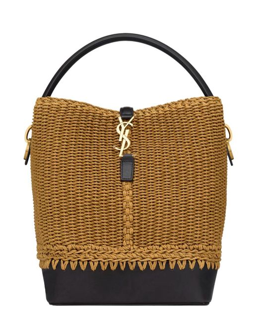 Borsa A Mano 'Le 37' Con Tracolla Regolabile E Removibil di Saint Laurent in Black
