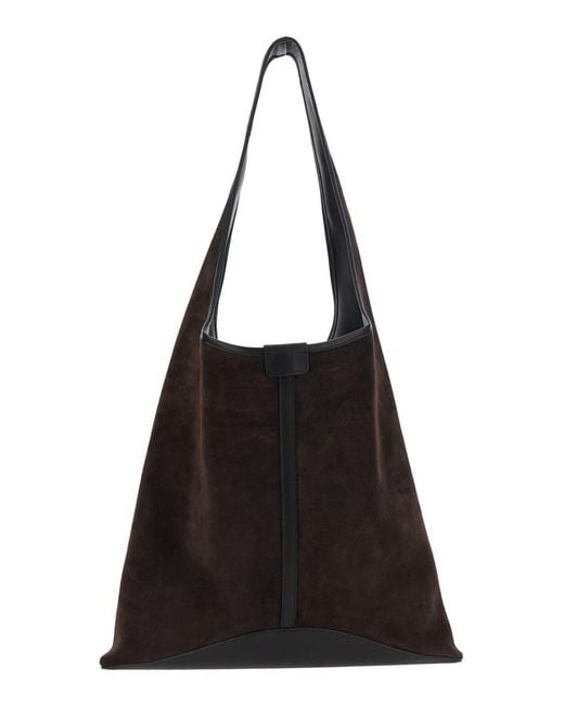 Soeur Black Delice Bag With Suede For