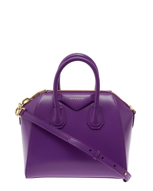 Givenchy Purple Antigona Mini Bag