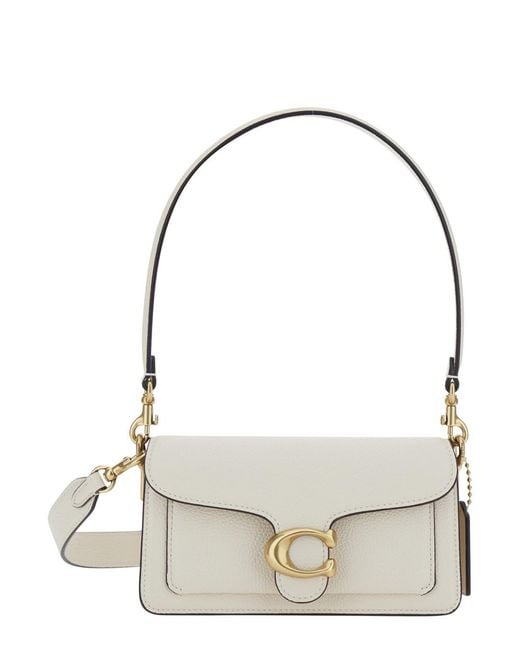 COACH Metallic 'Tabby 20' Shoulder Bag With Removable Handle And Lo