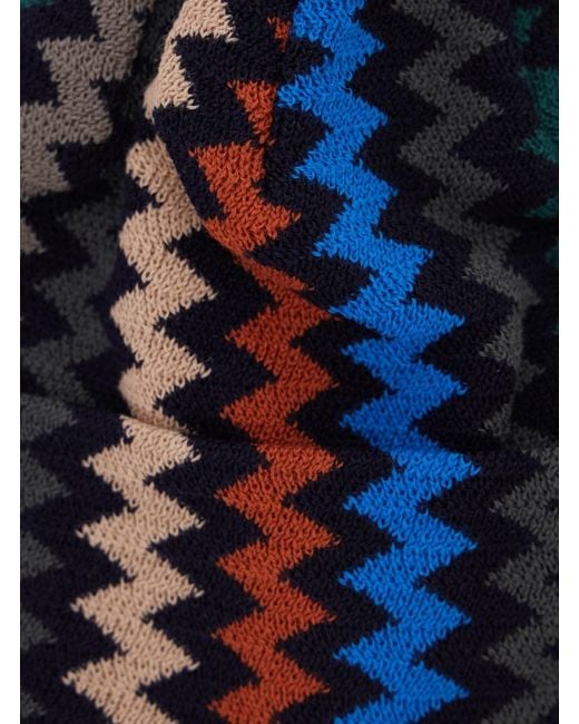 Missoni Blue Beanie for men