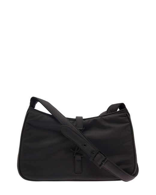 Saint Laurent Black 'Le 5 À 7' Shoulder Bag With Cassandre Fastening for men