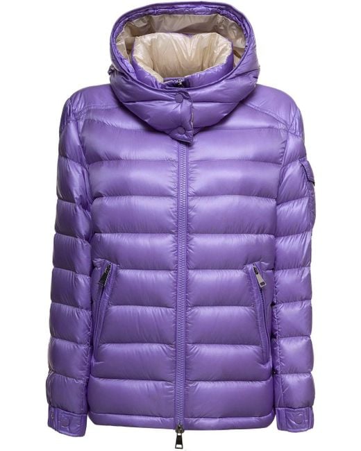 Moncler Purple Dalles Lilac Quilted Down Jacket