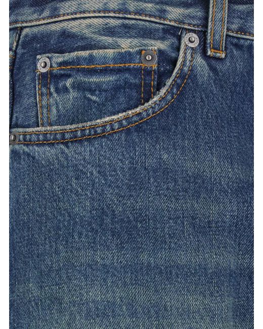 Jeans 'Bethany' Con Patch Logo Sul Retro di Haikure in Blue