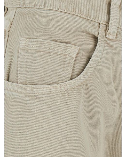 ICON DENIM Natural Poppy Wide Leg Jeans