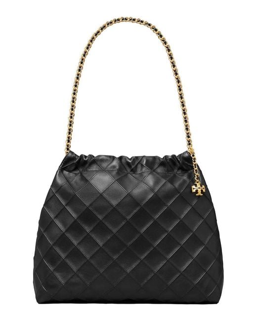 Tory Burch Black Shoulder Bag Leather