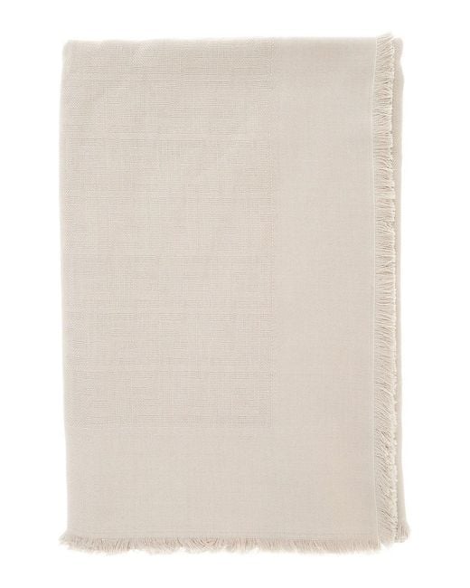 Fendi Natural 145 X 145 Shawl