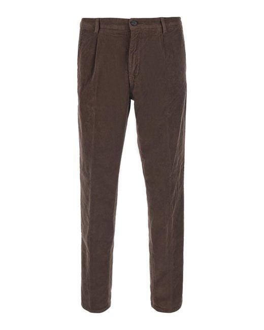 Roy Rogers Brown Day Off Vell.1500/R Elast. Read Choco And Elastic Fabr for men