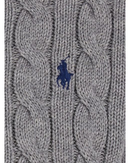 Polo Ralph Lauren Gray Cttncblhzpo-Long Sleeve-Pullover