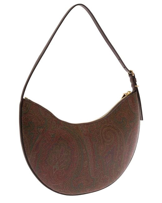 Borsa Hobo Essential di Etro in Brown