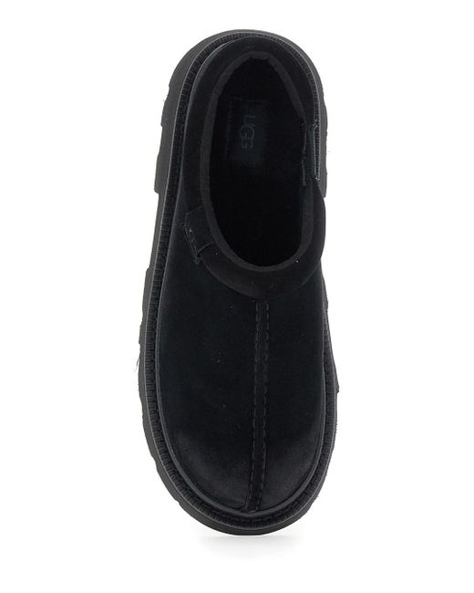 Ugg Black 'Tasman' Mule With Raised Sole for men