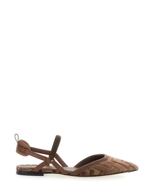 Fendi Brown With Heel