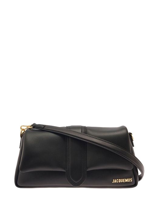 Jacquemus Black 'Le Bambimou' Shoulder Bag With Magnetic Fastening And Logo Detail