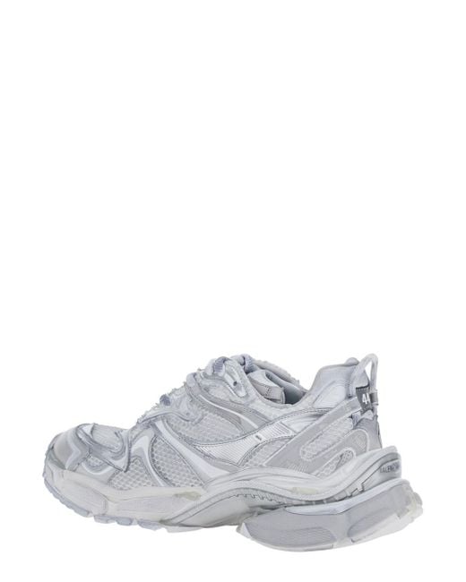 Sneaker Low Top Con Logo Lettering Sul Tallone E Design A I di Balenciaga in White da Uomo