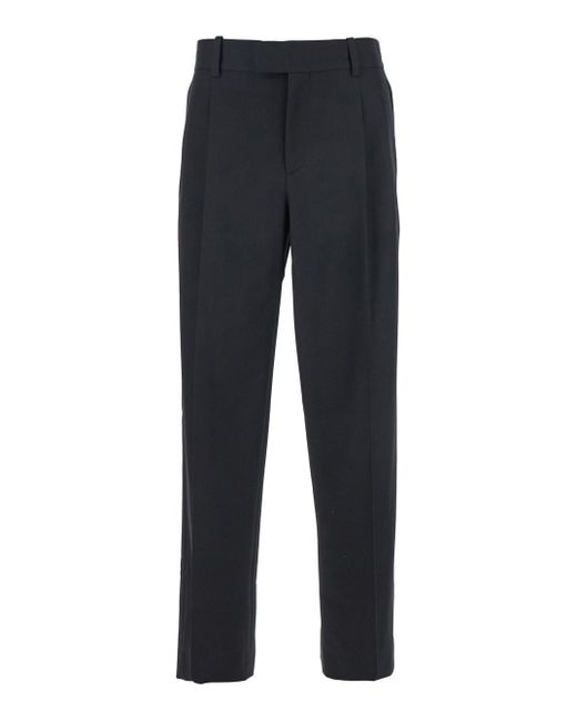 Drole de Monsieur Blue 'Le Pantalon Golfeur' Pants With Concelaed Fro for men