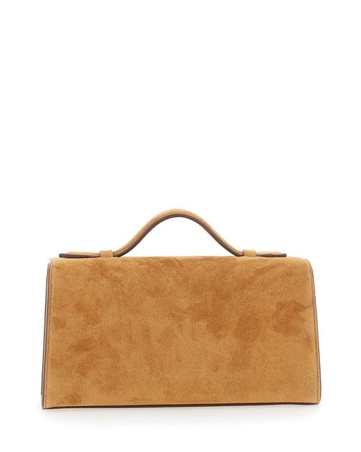 SAVETTE Brown Symmetry Pochette