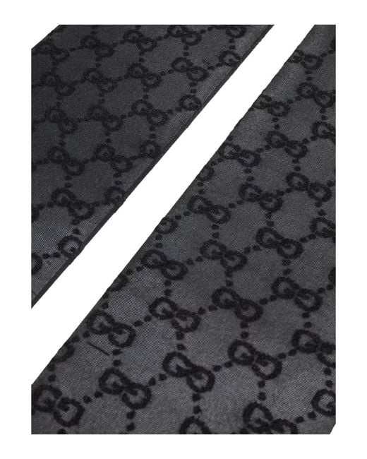 Gucci Black Tights Plainy Gg Pa Ea Collant