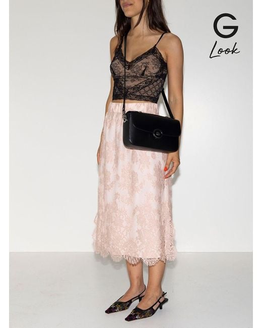 Gucci Black Petite Gg Crossbody Bag