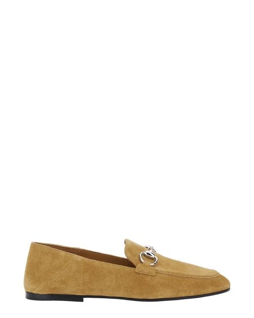 Gucci Natural Pierre Mocassin Leather Luxury Suede