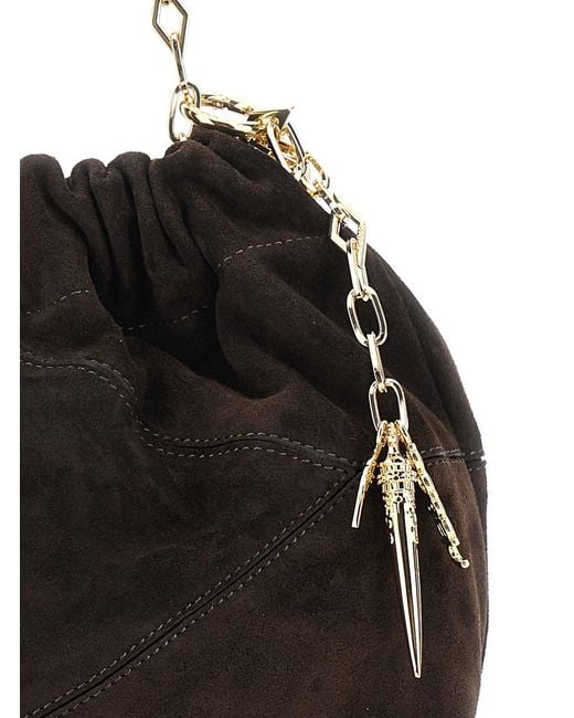 Ba&sh Black Bag S Suede June Tote