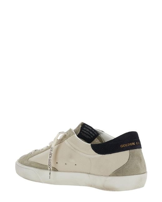 Golden Goose Deluxe Brand Multicolor Sneakers Superstar With Calfskin And Goat Leather for men