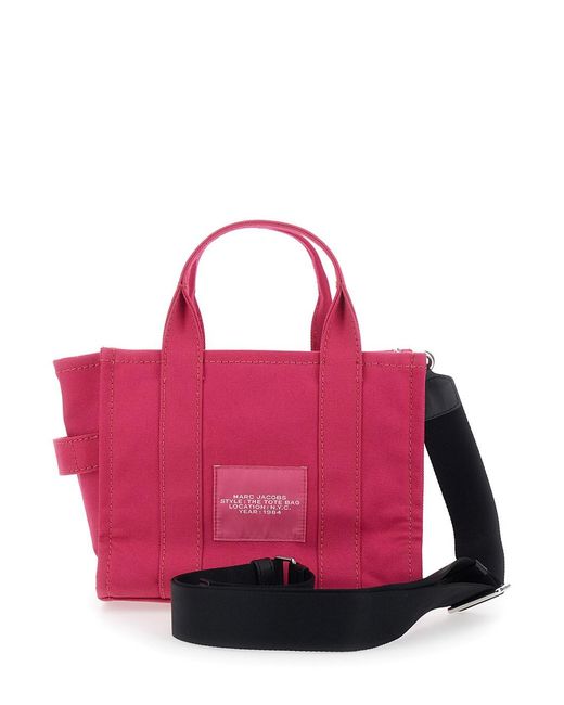 Borsa A Mano 'The Small Tote' Con Logo Lettering Sul Front di Marc Jacobs in Pink