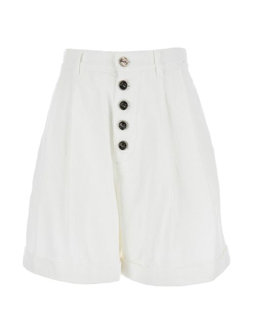 Etro White Bermuda Shorts