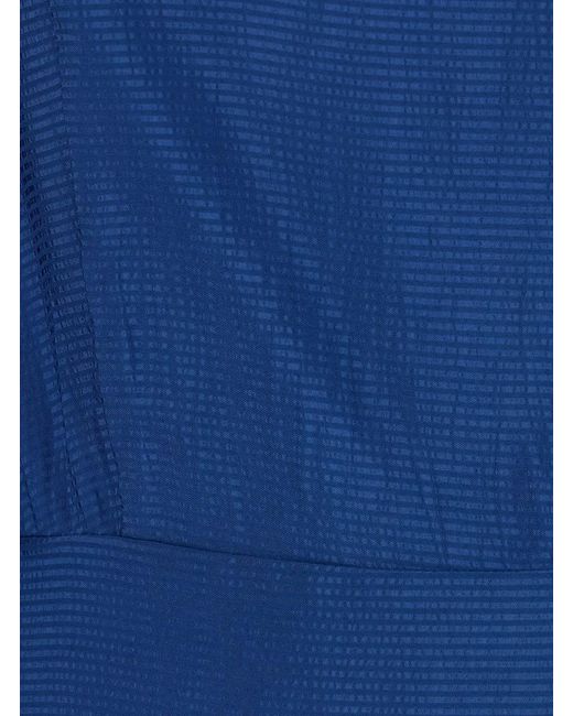 ..,merci Blue Dress With Zip Closure