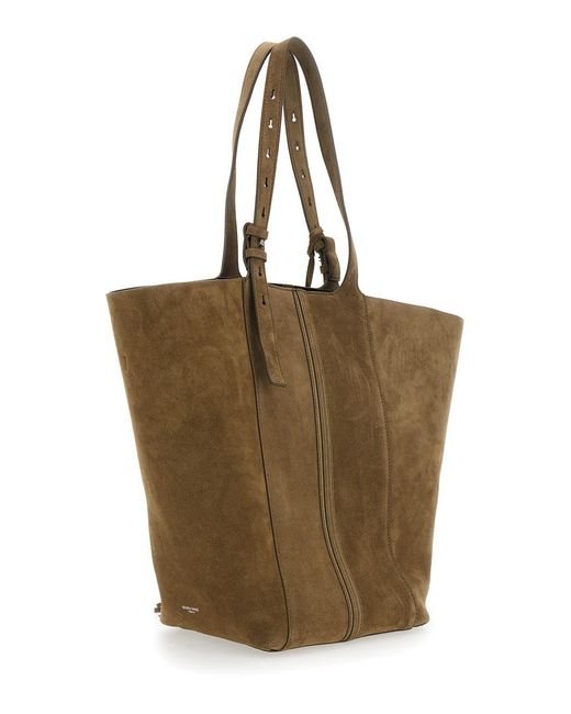 Golden Goose Deluxe Brand Brown '24/7' Tote Bag With Fringe