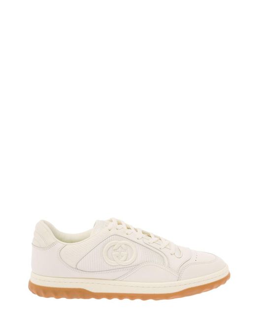 Gucci White Leather Mac80 Sneakers for men