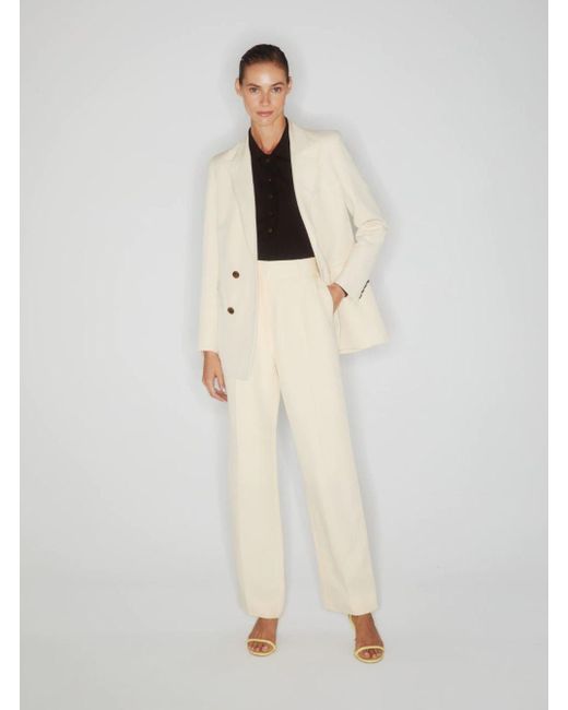 Blazé Milano Natural Savannah' Double-Breasted Jacket With Peak Revers
