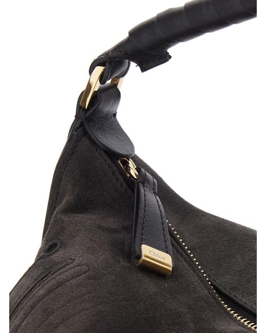 Chloé Black Shoulder Bag 'Marcie Medium'