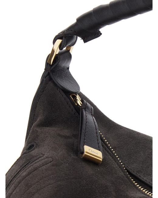 Chloé Black Shoulder Bag 'Marcie Medium'