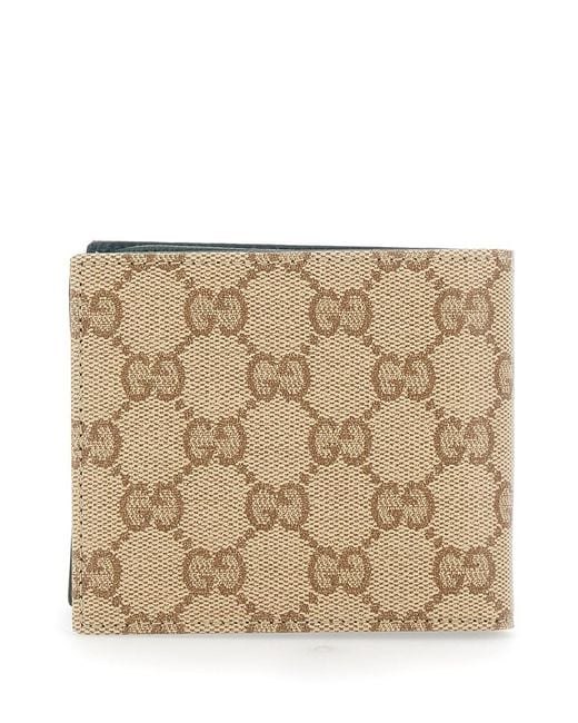 Gucci Natural Gg Vetrificato Bifold for men