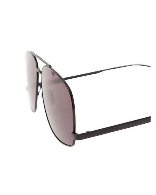 Saint Laurent Multicolor 'Sl 653 Leon' Glasses With Aviator Frame