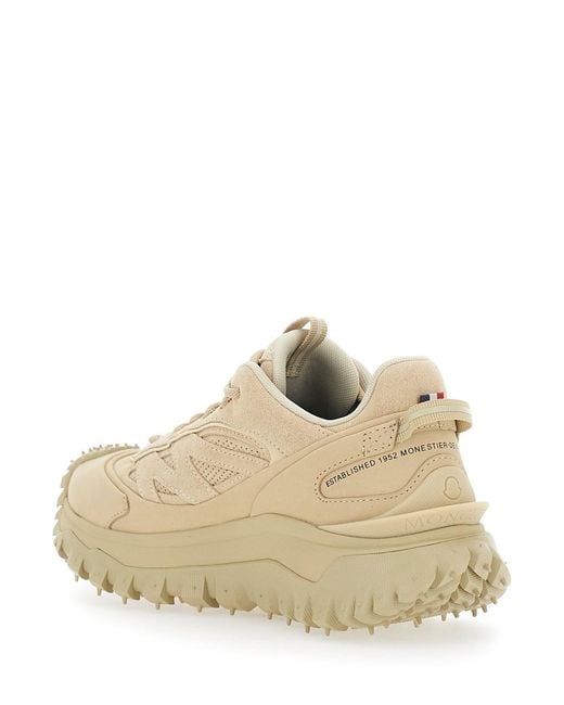 Moncler Natural Trailgrip Gtx Low Top Sneakers