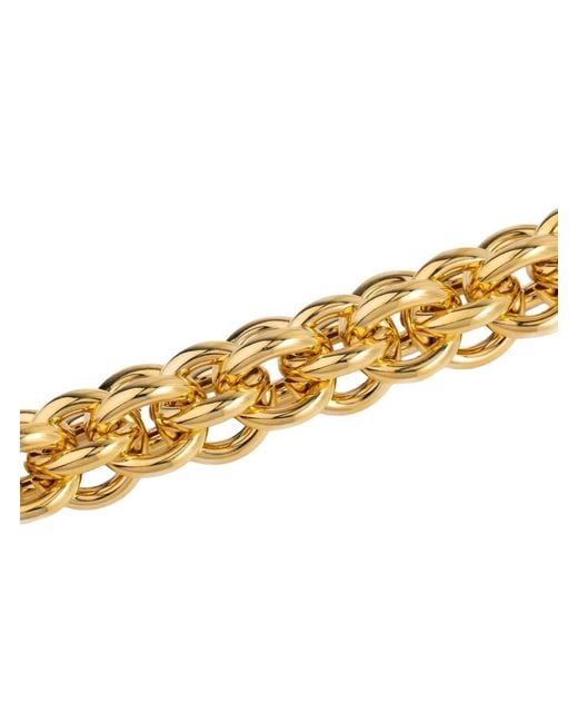 FEDERICA TOSI Metallic Necklace With 18K Pendant Is Characterized By An El